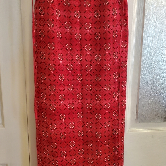 Johnathan Martin Dresses & Skirts - RED WRAP SKIRT S SMALL
